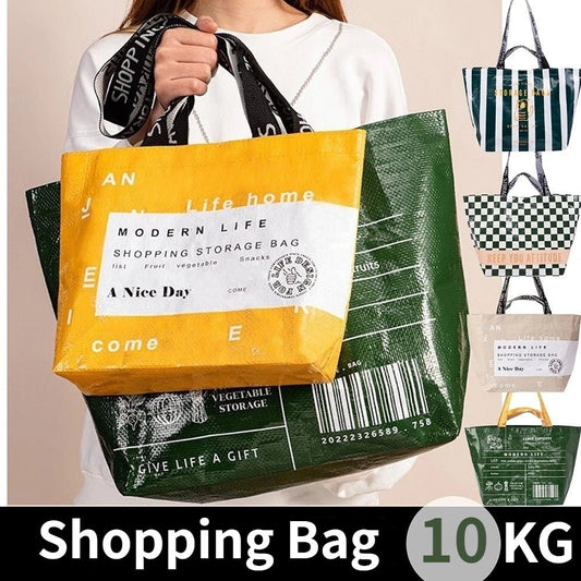 Large Capacity Waterproof Shopping Tote - CarryWhiz